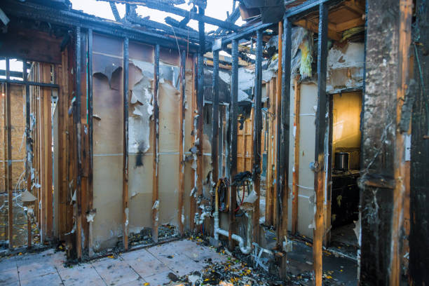 Professional Emergency Fire Cleanup technician working in Dunn Loring, VA
